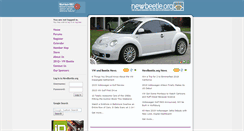 Desktop Screenshot of newbeetle.org